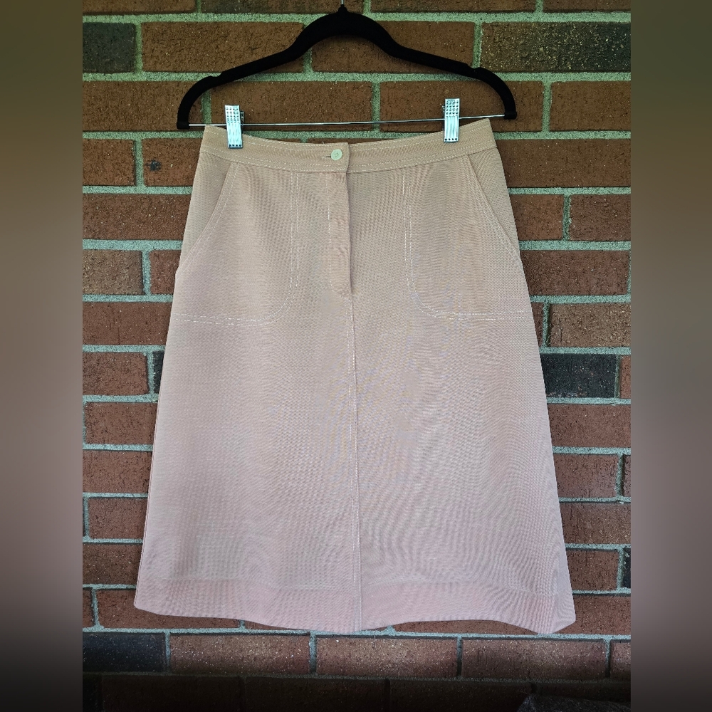 Vintage 1970's Act III Pink‎ Skirt Sz S Made In USA Cottagecore Fairy Read Desc